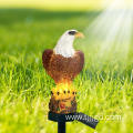 Solar Resin Eagle Ground Lamp